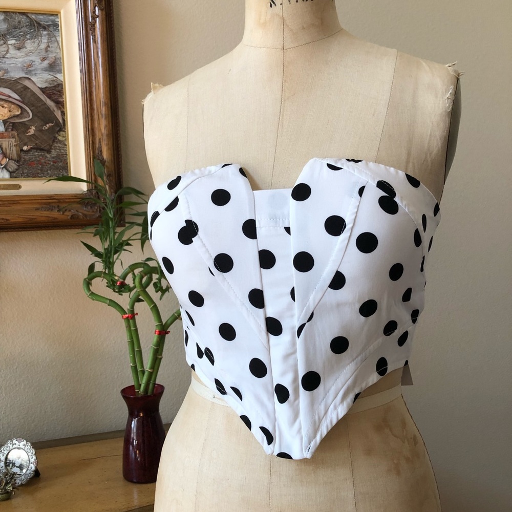 Seek bustier top